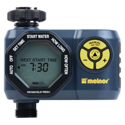 Melnor Digital 1 Zone Programmable Water Timer and Controller for Garden 33015   